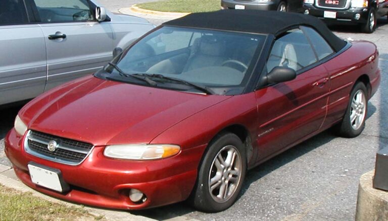Chrysler Stratus Cabriolet